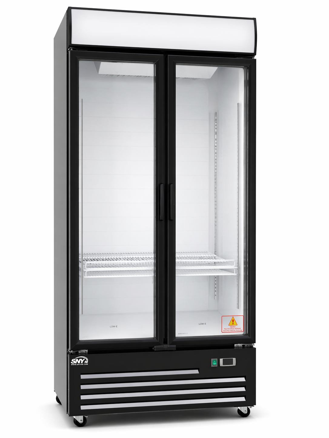 Displayfrysskåp 2 glasdörrar – EC-900 – bild 1