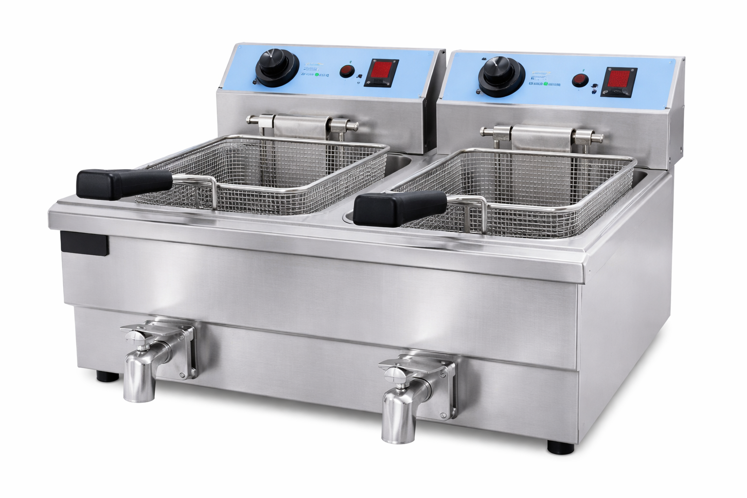 SC-102V – Dubbel elektrisk fritös